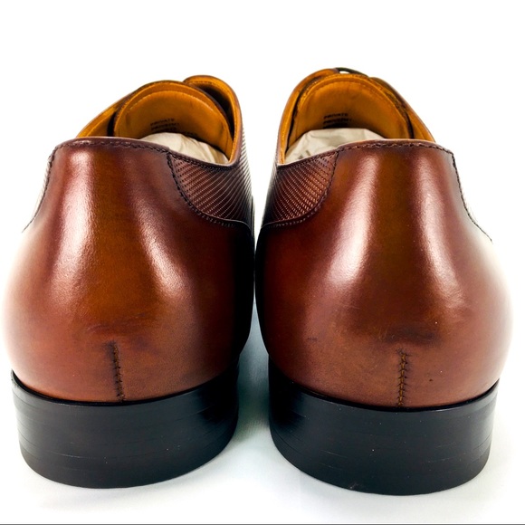 Steve Madden Private Lace-Up Men's Leather Oxfords - Picture 9 of 16